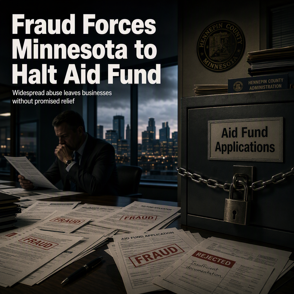 Minnesota Shuts Down Anti-ICE Aid Fund Amid Widespread Fraud Concerns