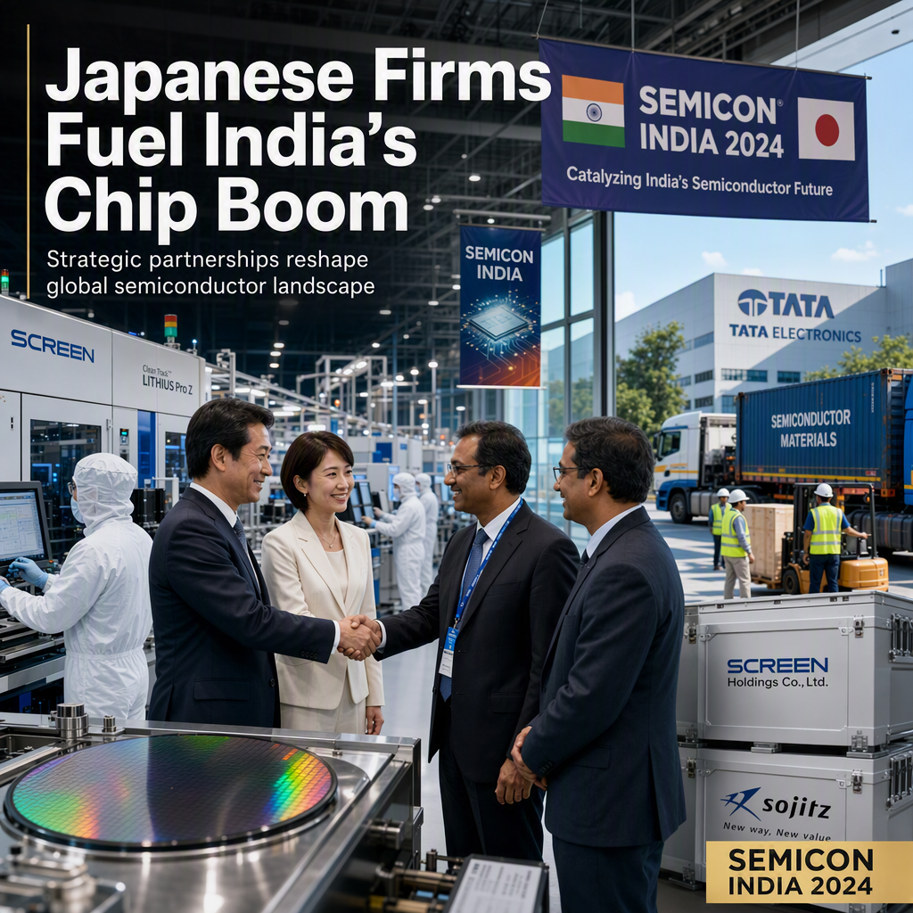 Japanese Firms Accelerate Entry into India's Booming Semiconductor Sector Amid Government Push