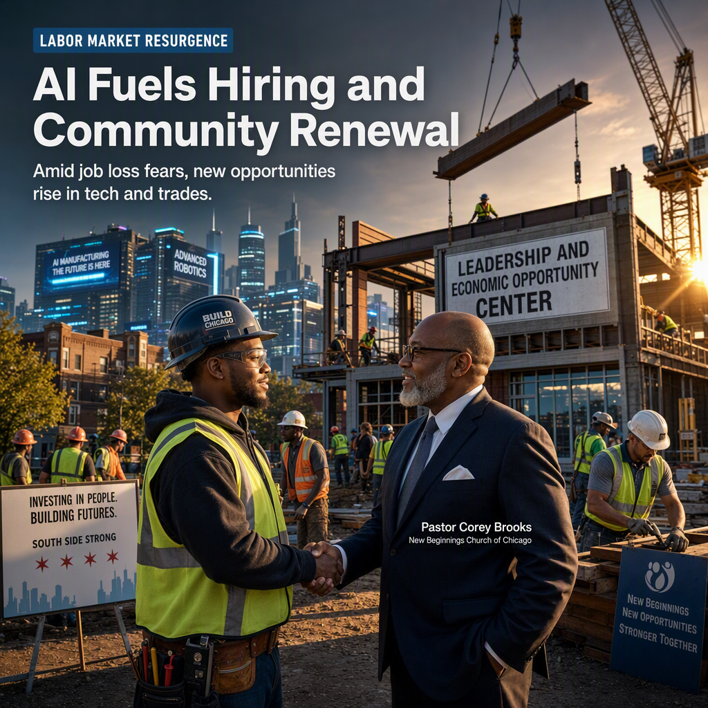 AI Drives Hiring Surge and Community Opportunity Amid Job Loss Fears