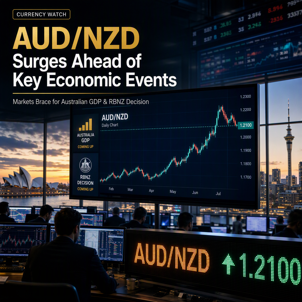 AUD/NZD Hits July Highs as Markets Await Australian GDP and RBNZ Decision