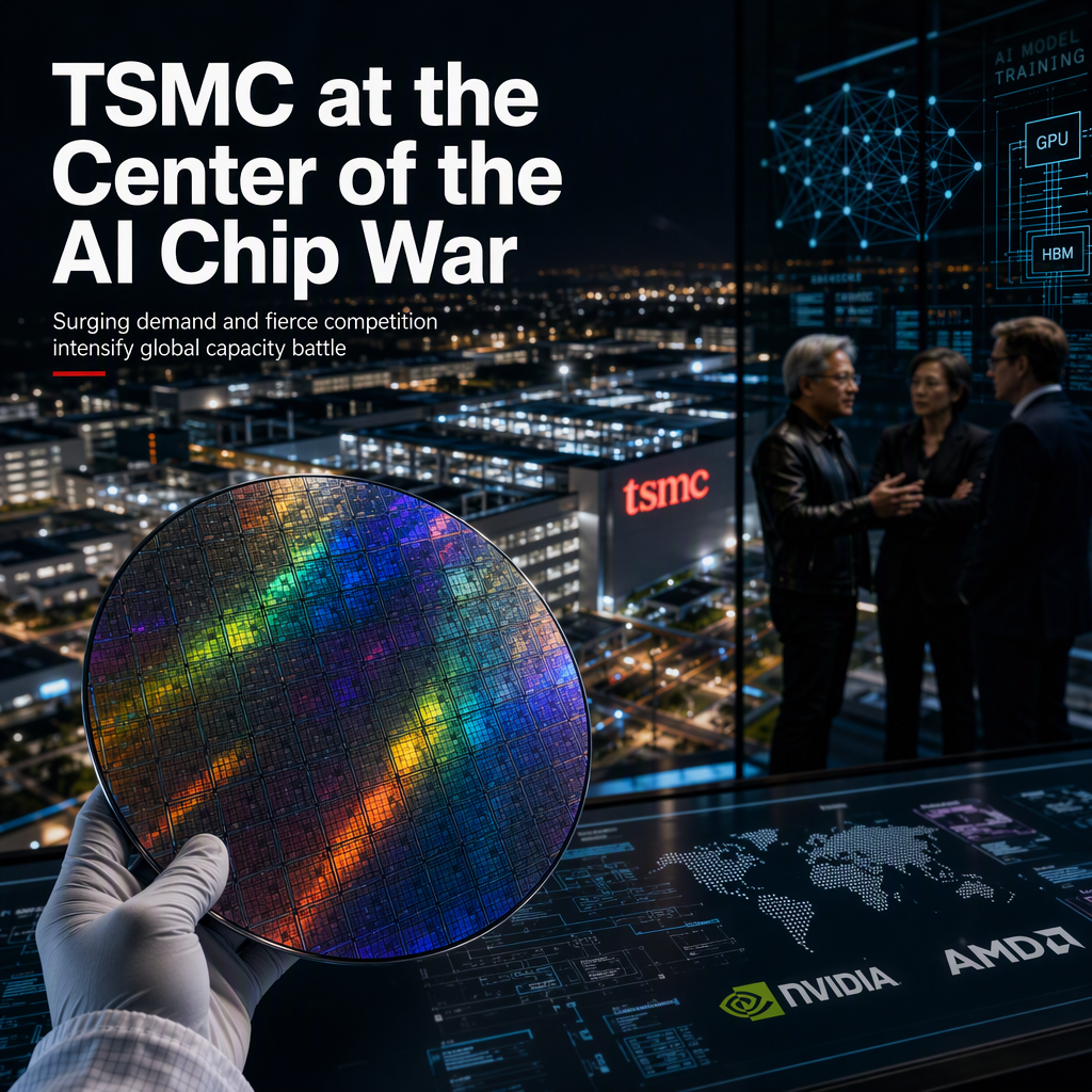 TSMC Faces Unprecedented Demand as AI Boom Intensifies Chip Capacity Battle