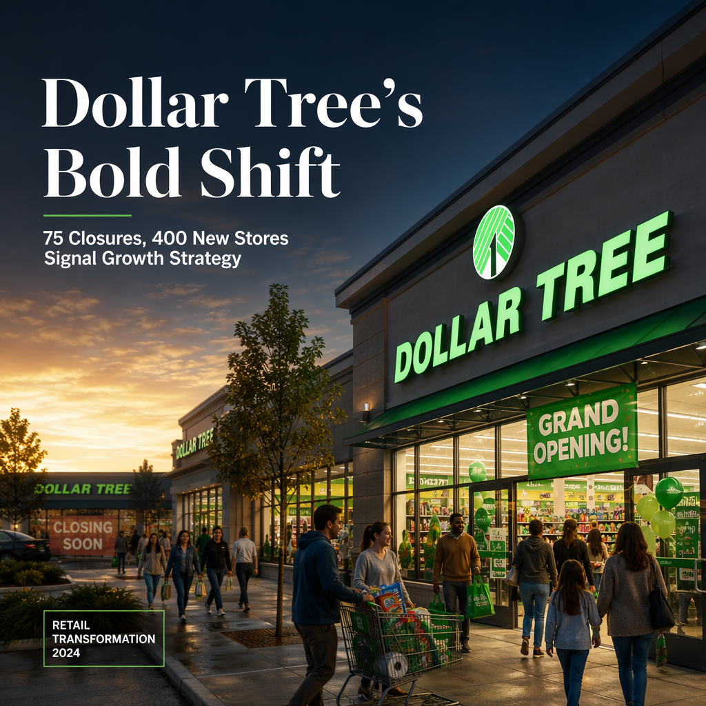 Dollar Tree to Close 75 Stores in 2026 While Expanding Overall Footprint with 400 New Openings
