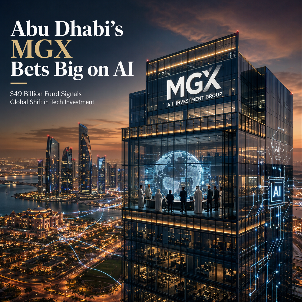 Abu Dhabi's MGX Closes $49 Billion AI Fund, Marking One of the Largest Sector Investments