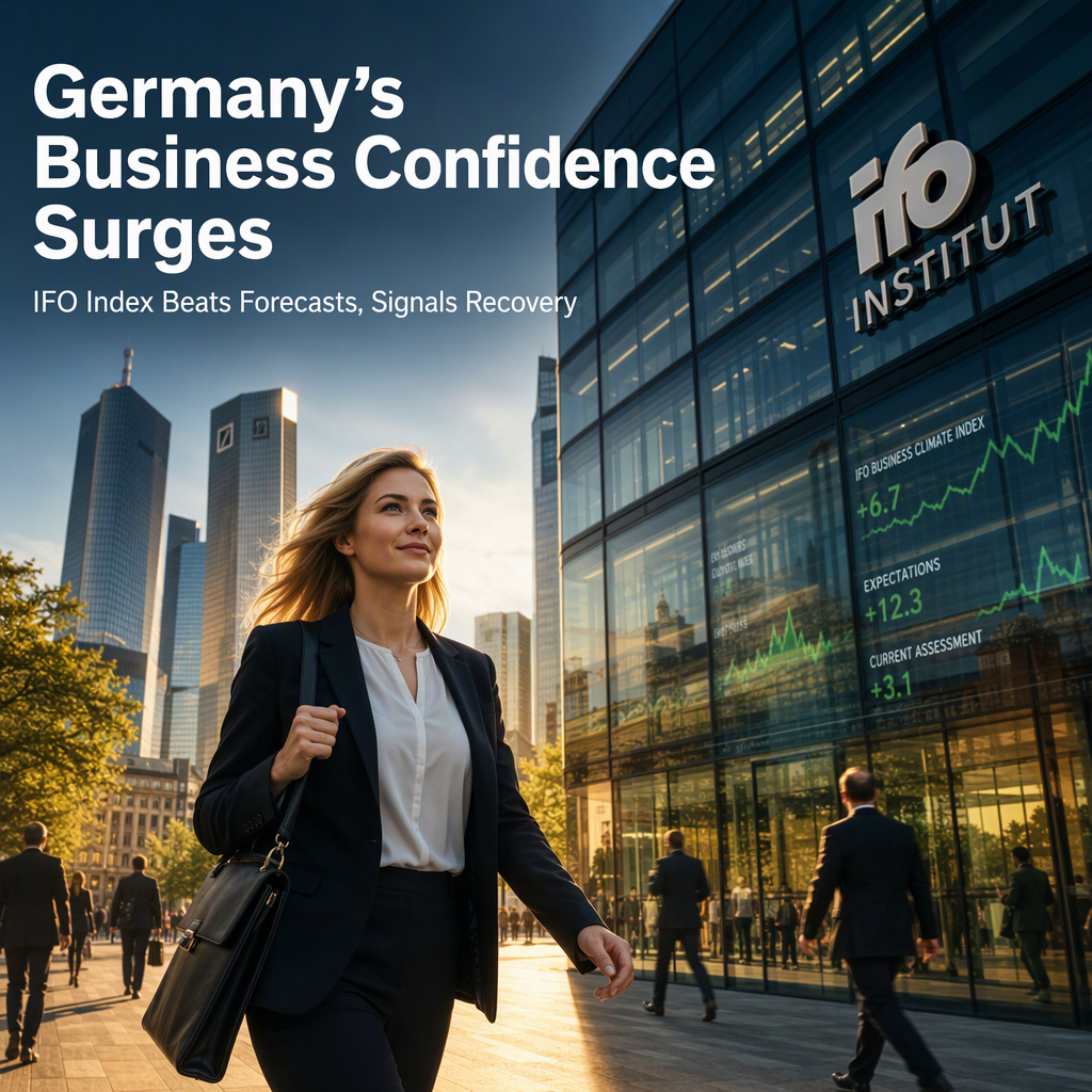 Germany’s IFO Business Climate Index Surpasses Expectations in September