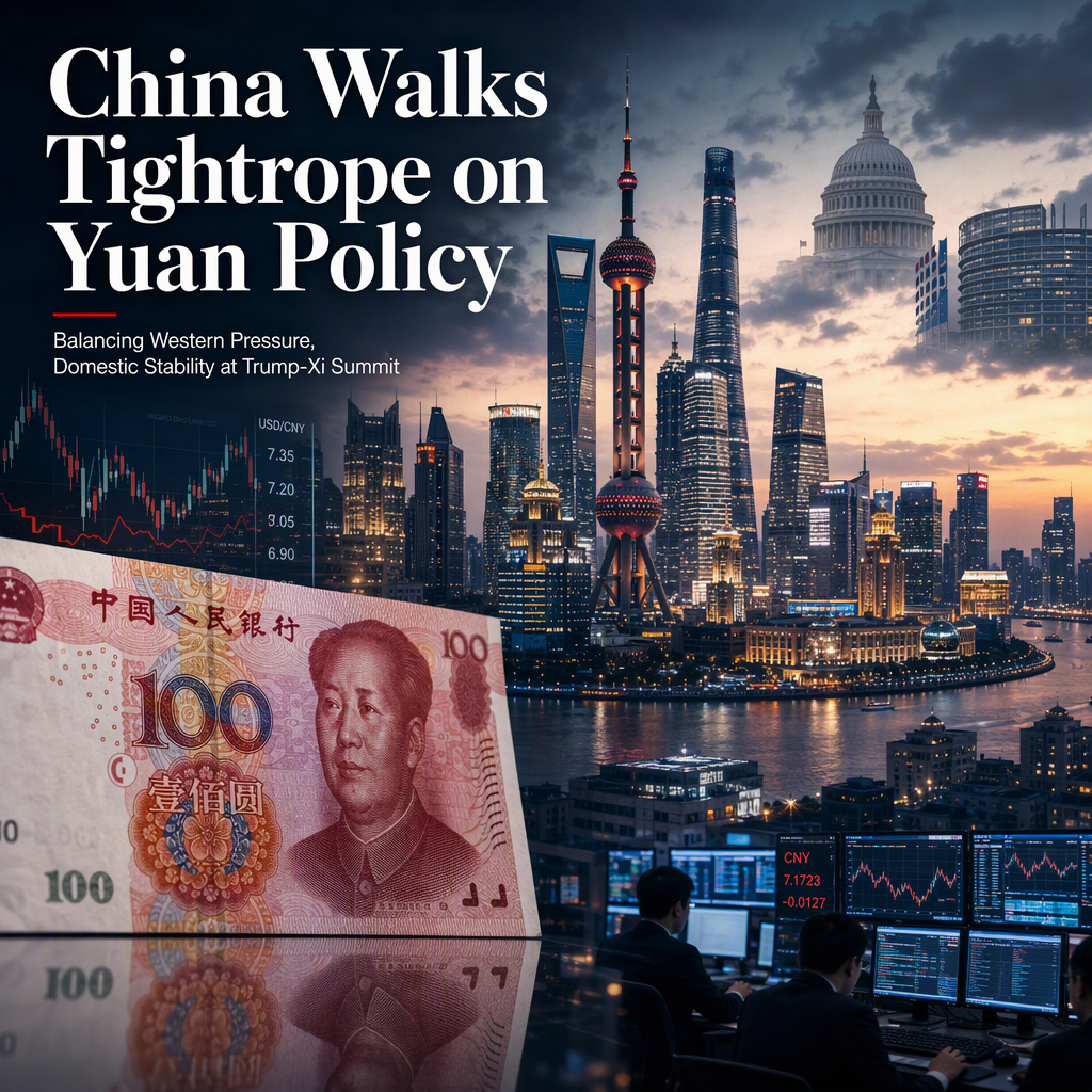 China Maintains Cautious Yuan Policy Amid US and European Pressure for Trade Rebalancing