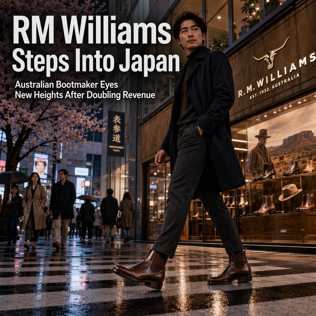 RM Williams Targets Japanese Market After Doubling Revenue Since 2020