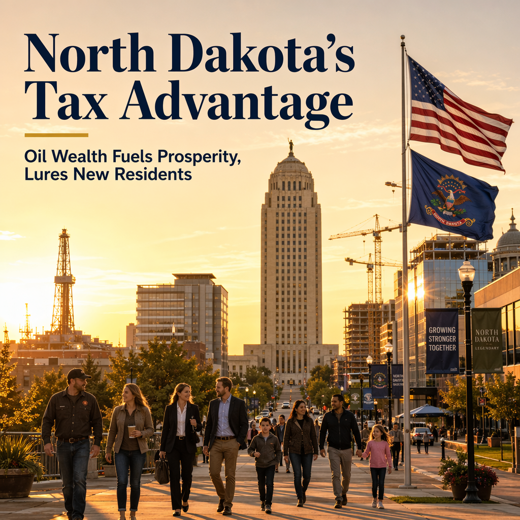 North Dakota Emerges as a Top Contender for Most Tax-Friendly State Status
