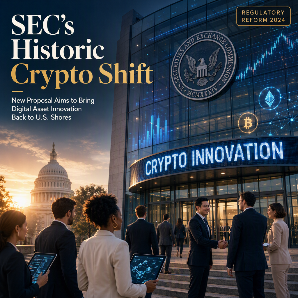 SEC Unveils Proposal to Attract Crypto Innovation Back to U.S. Shores