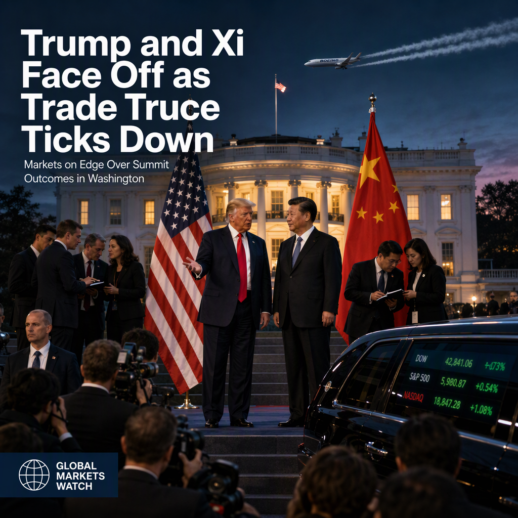 Trump and Xi to Hold High-Stakes Summit as U.S.-China Trade Truce Nears Expiry