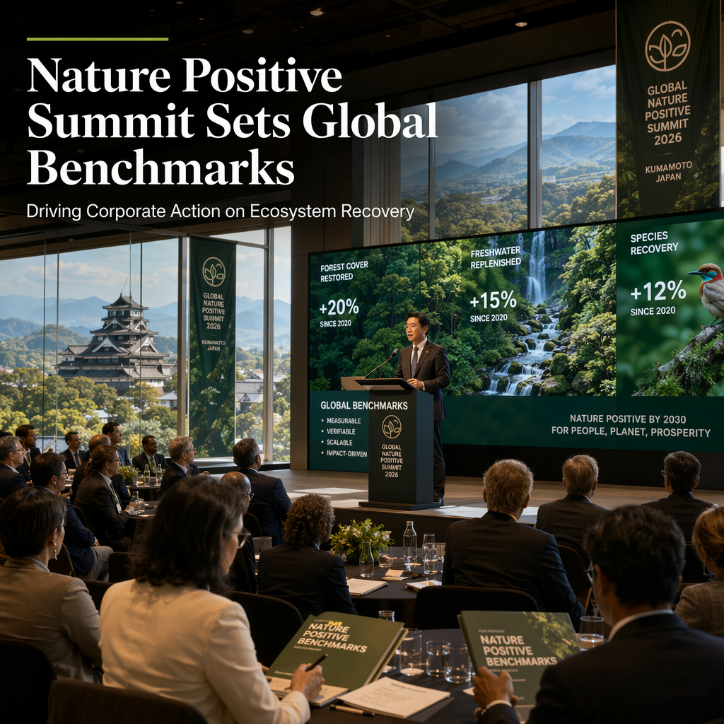 Global Nature Positive Summit Unveils Benchmarks to Drive Corporate Ecosystem Restoration