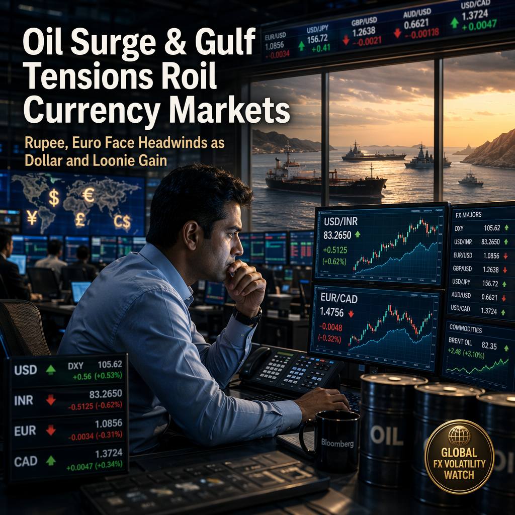 Rising Oil Prices and Gulf Tensions Drive Currency Volatility Amid Geopolitical Risks