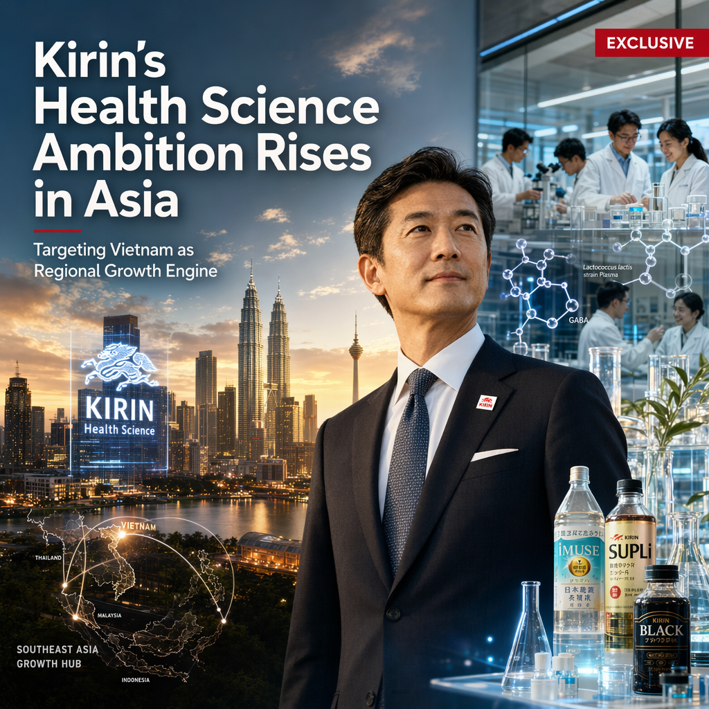 Kirin Accelerates Asia-Pacific Health Science Expansion, Targets Vietnam and Southeast Asia