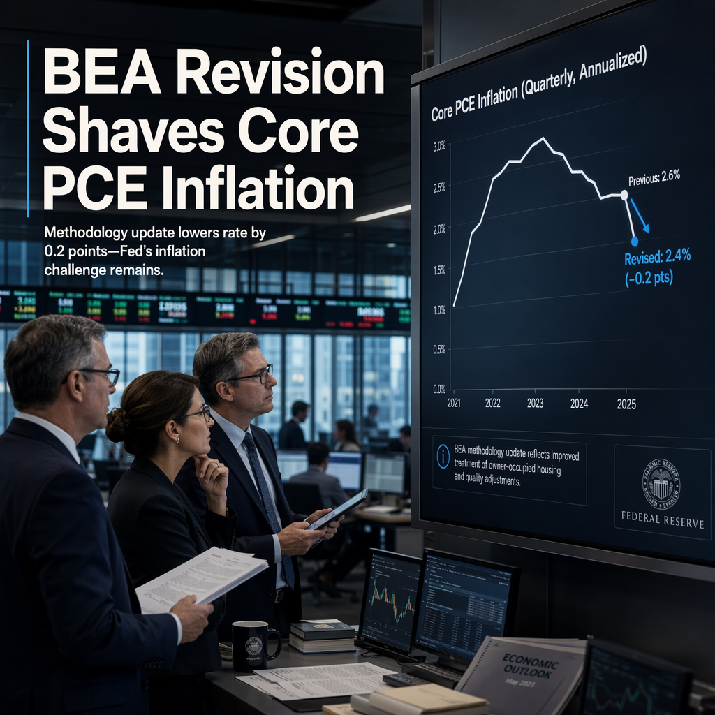 BEA Methodology Update to Trim Core PCE Inflation by 0.2 Percentage Points, Says Wells Fargo