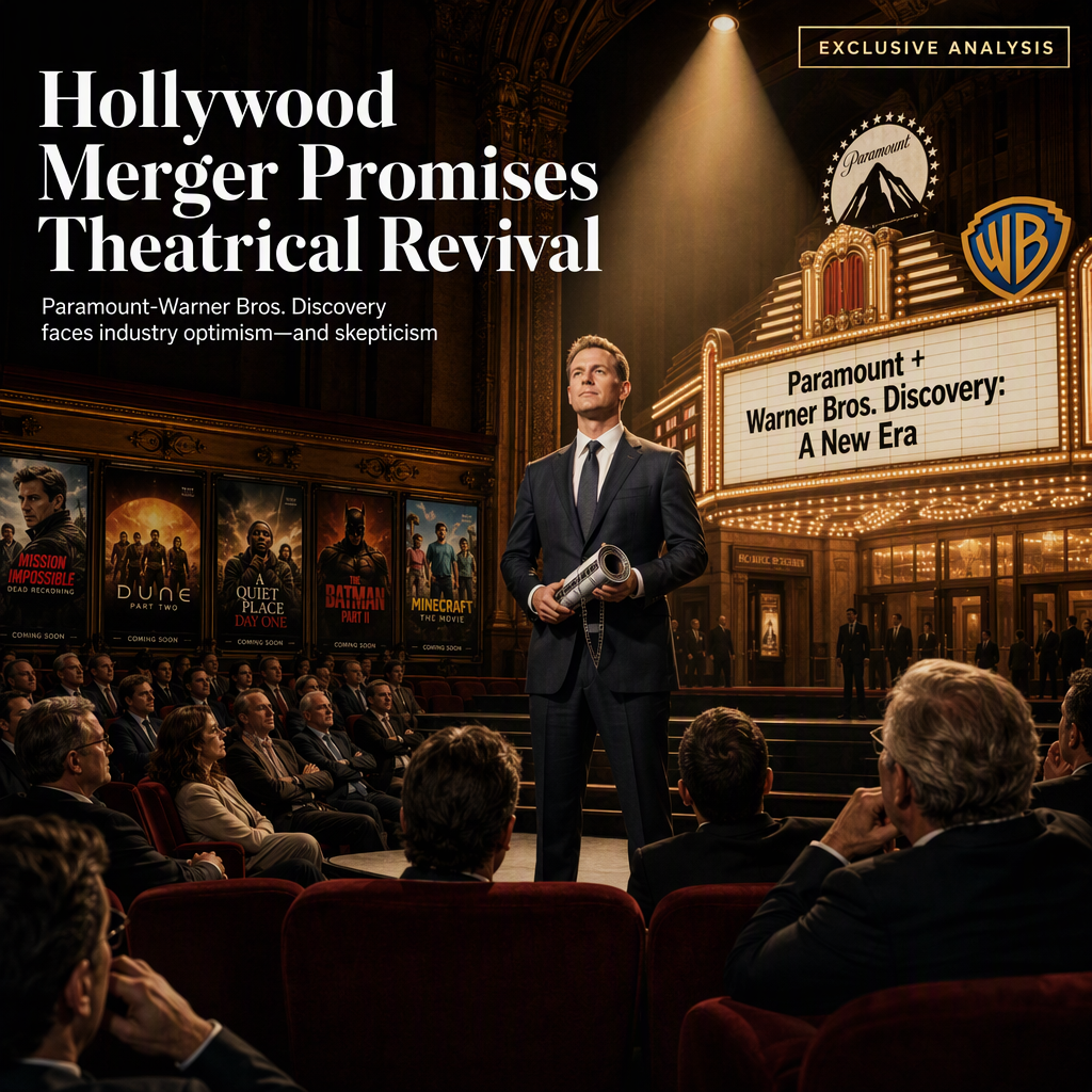 Paramount-Warner Bros. Discovery Merger Promises Robust Theatrical Slate Amid Industry Skepticism