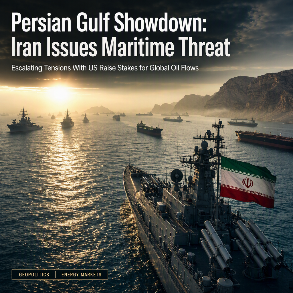 Iran Threatens Maritime Exclusion Zone in Response to US 'Economic Warfare'
