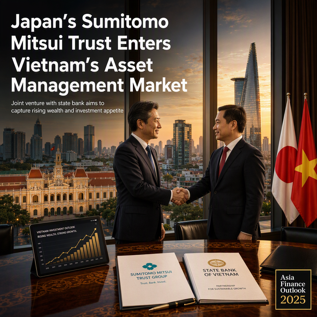 Sumitomo Mitsui Trust to Launch Asset Management Joint Venture with Vietnamese State Bank