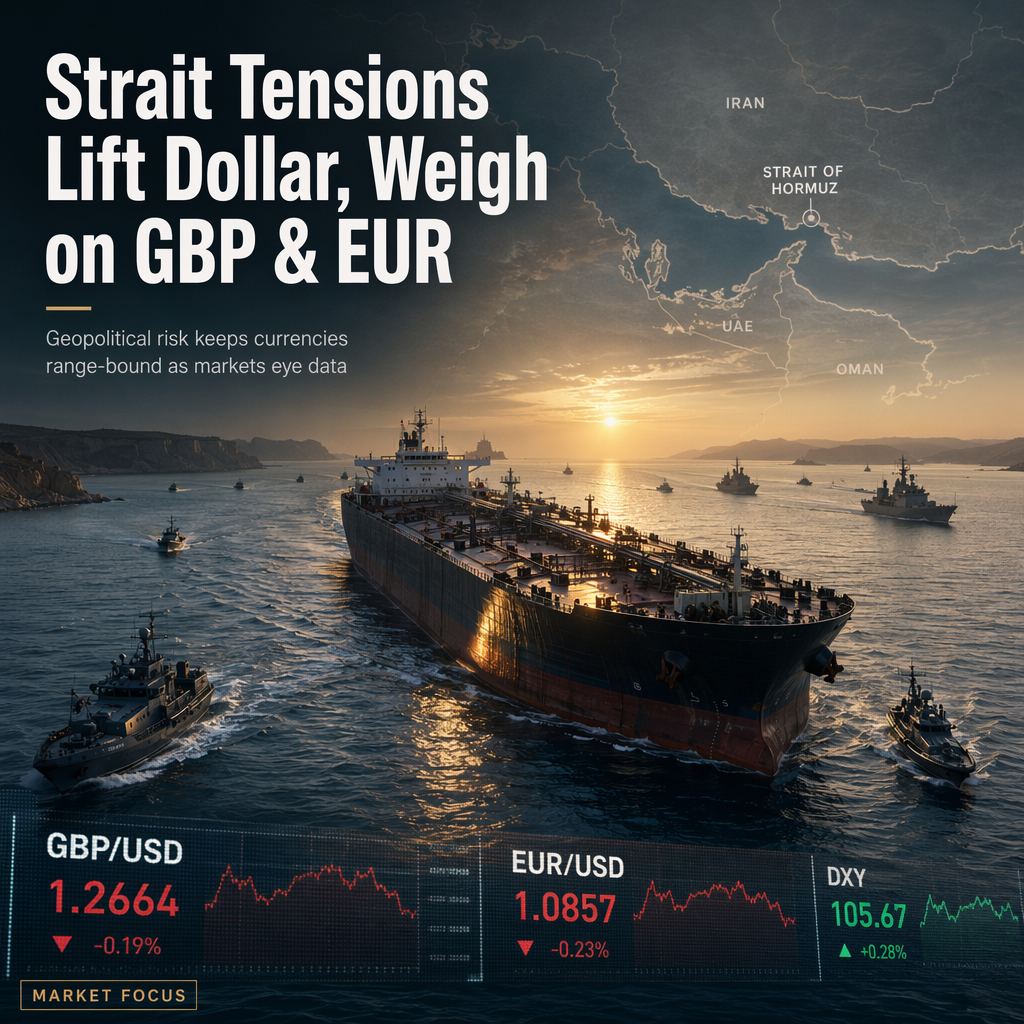 Geopolitical Tensions in Strait of Hormuz Bolster US Dollar, Weigh on GBP/USD and EUR/USD