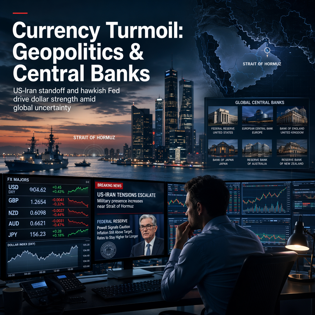US-Iran Tensions and Central Bank Decisions Drive Volatility Across Major Currencies