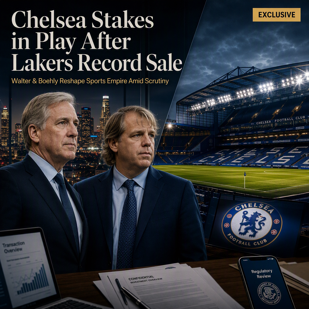 Mark Walter and Todd Boehly Reportedly Seek Sale of Chelsea Stakes After Record Lakers Deal