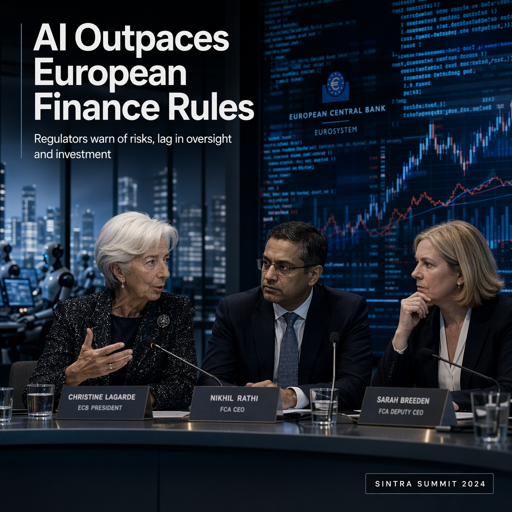 European Regulators Warn AI Advances Outpace Financial Rulemaking, Citing Major Risks and Lag in Investment