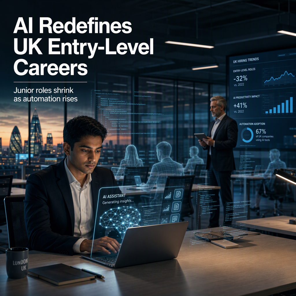 AI Adoption Reshapes Entry-Level Hiring and Career Development in the UK