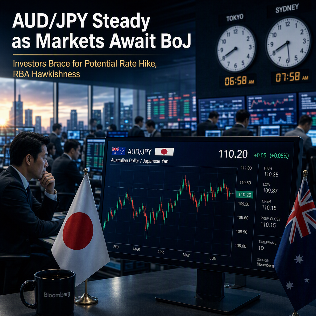 AUD/JPY Holds Steady Above 110.00 as Markets Eye BoJ Rate Decision and RBA Hawkishness