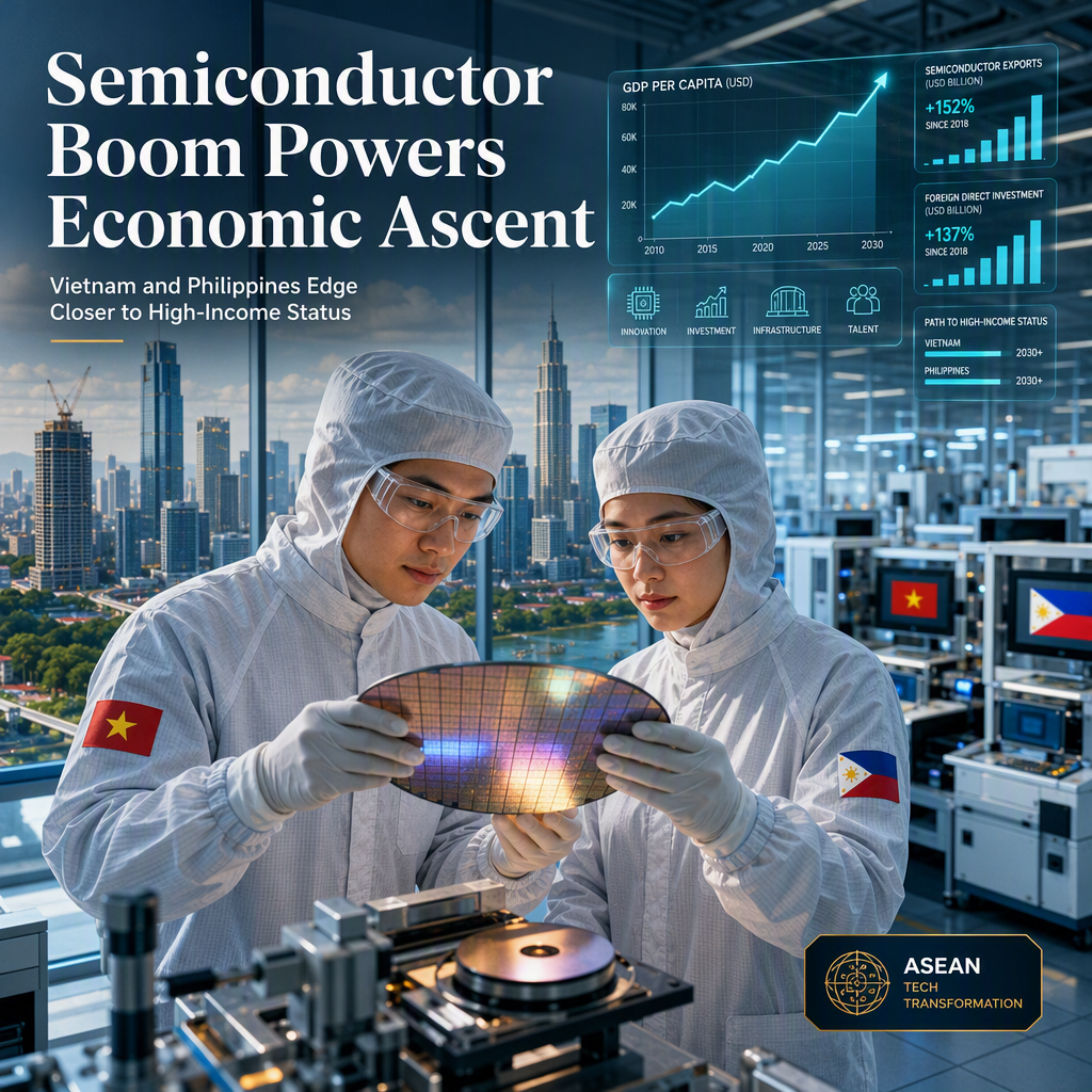 Semiconductor Surge Drives Vietnam and Philippines Toward High-Income Status